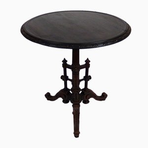 Napoleon III Oak Pedestal Table