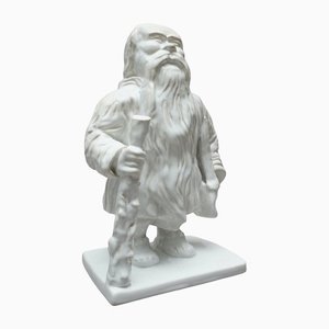 Figurine Peter en Céramique Émaillée Blanche de Stadt Westerburg