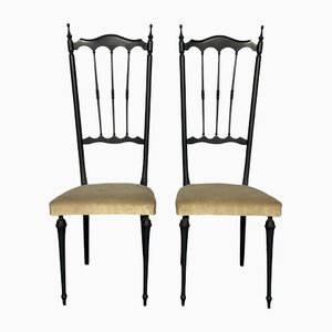 Italian Chiavari Side Chairs, 1950s, Set of 2