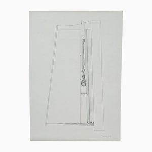 Nils Haglund, #012 Drawing, 1978, Pencil on Paper