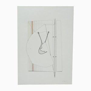 Nils Haglund, Dessin #022, 1979, Crayon sur Papier