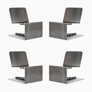 Meccano Lounge Chairs by Spinzi, Set of 4