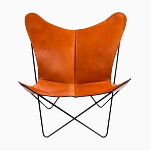Hazelnut and Black Trifolium Chair by Ox Denmarq
