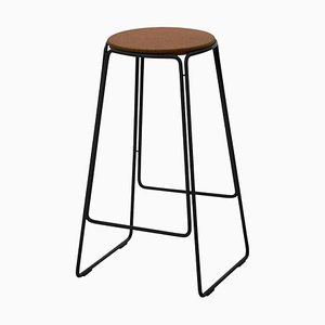 Smoked Cork Prop Stool by Ox Denmarq