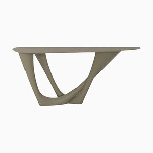 Steel Base and Top Moss Grey G-Console Duo by Zieta