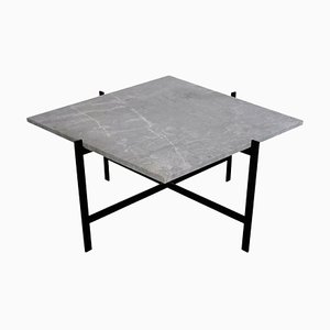 Grey Marble Square Deck Table by Ox Denmarq