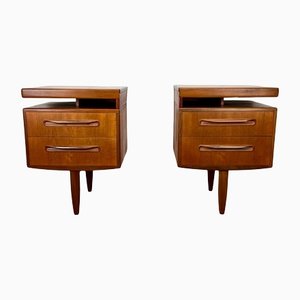 Fresco Bed Side Cabinets from G Plan, Set of 2