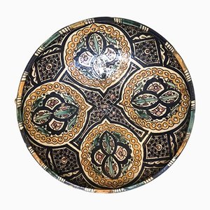 Plato de cerámica de Fez
