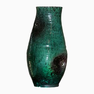 Skulpturale Vintage Vase von Accolay