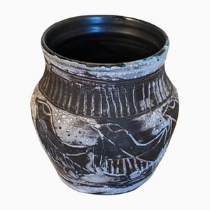 Vintage Ceramic Bowl by Pouchain Jacques