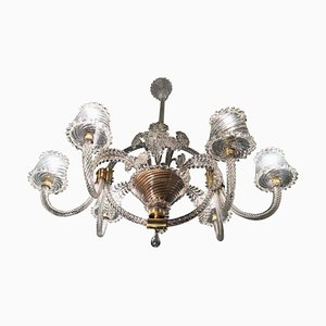 Liberty Chandelier by Ercole Barovier, 1940s