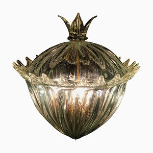 Chandelier Lantern the Queen Mother by Barovier & Toso, Murano, 1940s