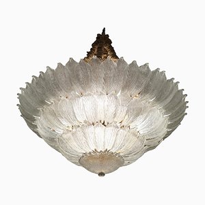 Lámpara de techo veneciana de cristal de Murano