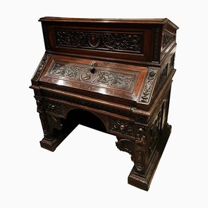 Italienischer Holz Schreibtisch, 1820er