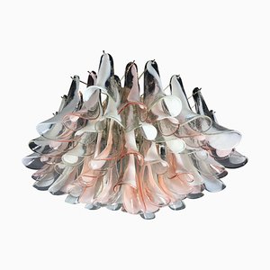 Lámpara de techo Flamingo italiana de cristal de Murano