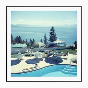 Slim Aarons, Relaxing at Lake Tahoe, 1959, Colour Photograph