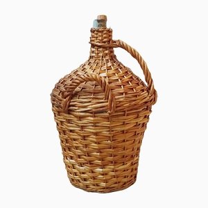 Large Demijohn Basket Bottle