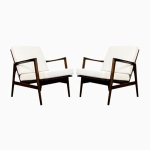 Armlehnstühle von Swarzędzie Fabryki Furniture, 1960er, 2er Set