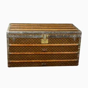 Monogrammed Mail Trunk from Louis Vuitton, 1920s
