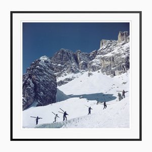 Slim Aarons, Cortina Dampezzo, 1962, Fotografia a colori