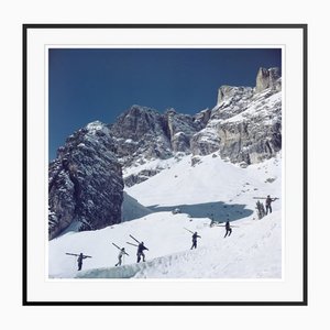 Slim Aarons, Cortina Dampezzo, 1962, Fotografía a color