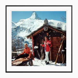 Slim Aarons, Chalet Costi, 1968, Colour Photograph