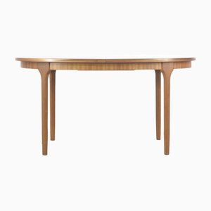 Mid-Century Oblong Extendable Dining Table in Teak from McIntosh, 1960s