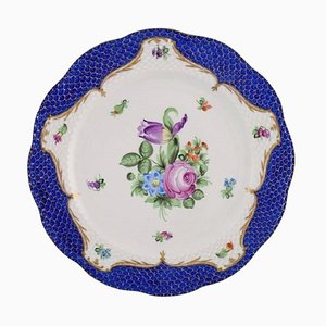 Assiette à Dîner Herend en Porcelaine Peinte à la Main, 1941