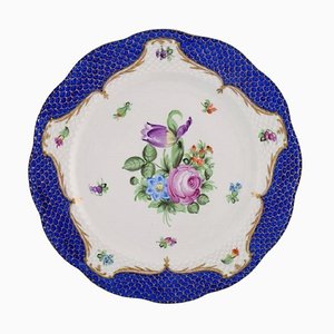 Herend Dinner Plate in Hand-Painted Porcelain, 1941
