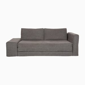 Gray Fabric 2-Seater Confetto Sofa Bed by Franz Fertig