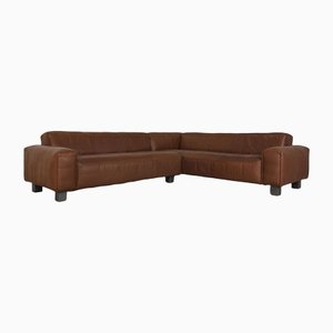 Brown Leather Mio Corner Sofa from Rolf Benz