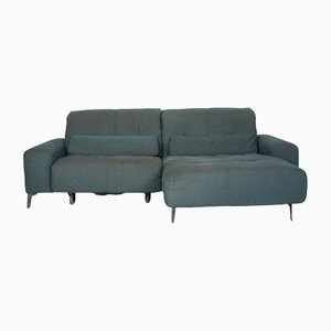 Turquoise Fabric Gladiola Plus 2-Seater Sofa by Ewald Schillig