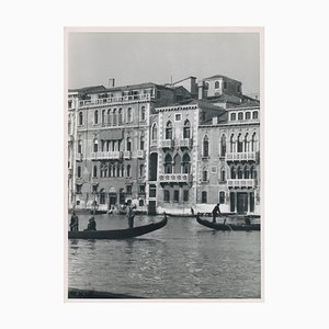 Waterfront, Italy, 1950s, Black & White Photograph