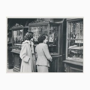 Woman, Italy, 1950s, Black & White Photograph
