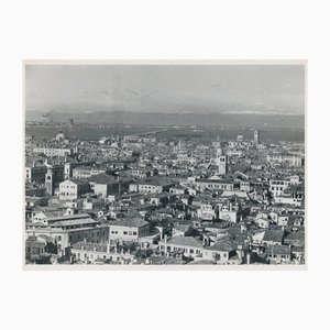 Venedig-Stadt, Italien, 1950er, Schwarz-Weiß-Fotografie