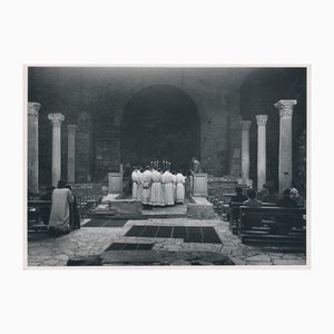 Basilica, Italy, 1950s, Black & White Photograph