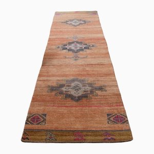 Tapis de Couloir Oushak Antique, Turquie