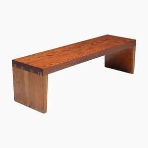 Banc d'Église Minimaliste en Bois Massif