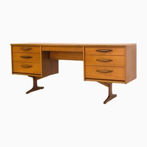 Mid-Century Teak Desk or Dressing Table by Frank Guille for Austinsuite