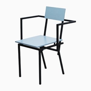 Banco Blue Armchair by Clémence Seilles for Stromboli Design