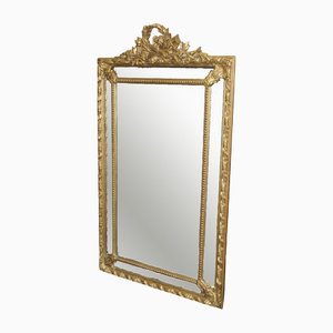 19th Century Louis XVI Style Golden Mirror