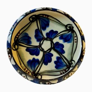 Art Nouveau Bowl in Hand-Glazed Ceramic from Annashåb, 1920s