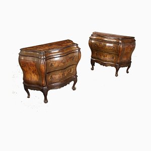 Rococo Style Chests of Drawers, Set of 2