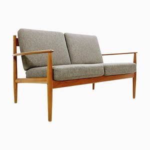 Danish Two-Seat Sofa in Teak by Grete Jalk for France & Son, 1963