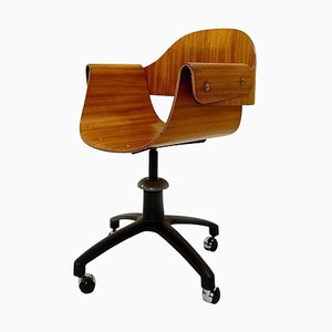 Italian Swivel Chair by Carlo Ratti, 1950s