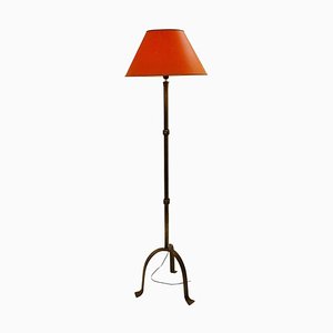 Wrought Iron Floor Lamp by Atelier Marolles