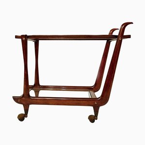 Mid-Century Modern Serving Trolley by Cesare Lacca