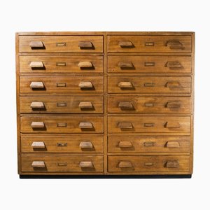 Large Collector's Chest of 14 Drawers, 1950s