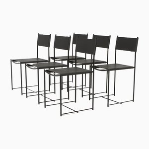 Spaghetti Chairs by G. Belotti for Alias, Set of 6