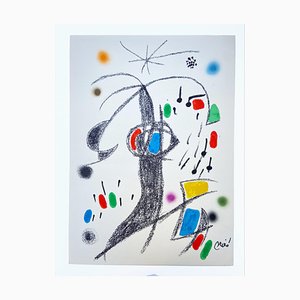 Joan Miró, Maravillas con Variaciones N 19, 1975, Lithographie